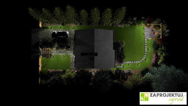 Projekt ogrodu - Zaprojektuj-Ogrod.pl Projekt domu Zosia - MGProjekt Projekt ogrodu