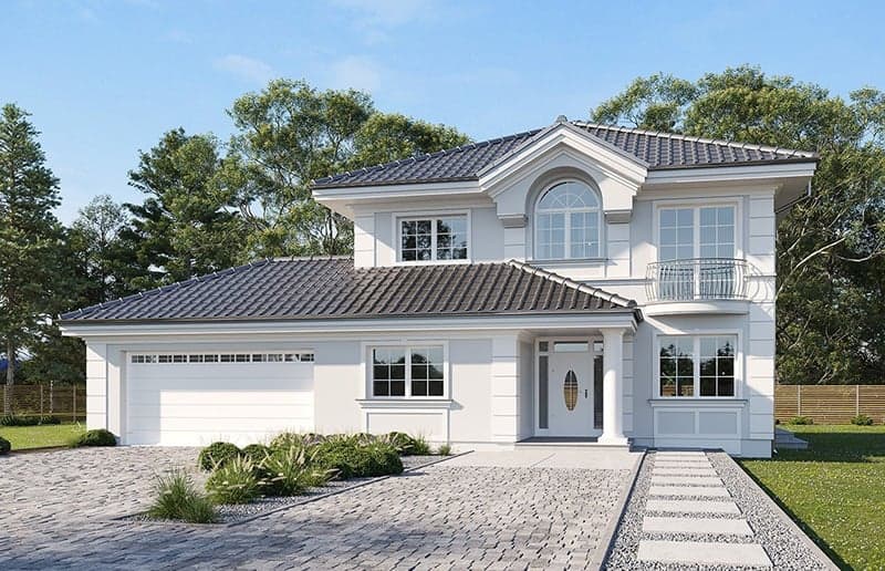 Projekt domu Willa Diamentowa