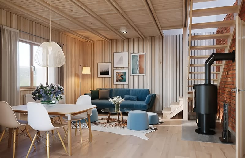 Projekt domu Przepiórka: wygodny dom dla 4 osób | BLOG BUDOWLANY