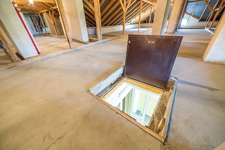 Schody strychowe: cena, rodzaje, montaż schodów na strych | BLOG BUDOWLANY