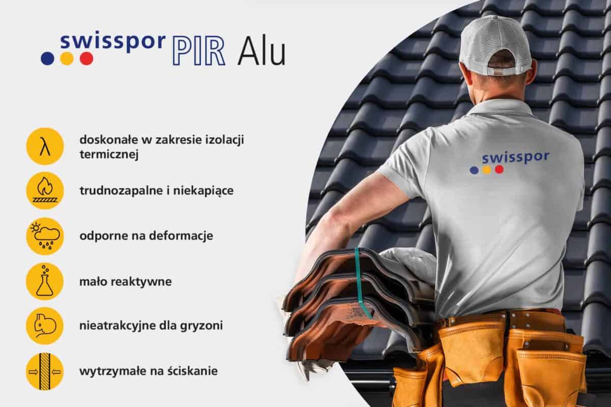 CREATON - Płyty swissporPIR Alu jako efektywna izolacja dachu skośnego z dachówek CREATON | BLOG BUDOWLANY