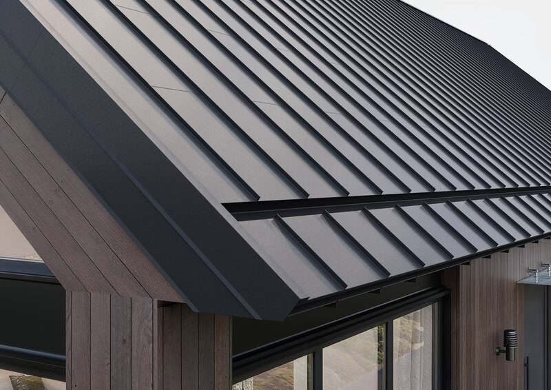 Rynna ukryta w dachu — nowoczesny detal, który odmienia wygląd domu | BLOG BUDOWLANY